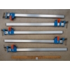 Image 2 : LOT OF 5 - BAR CLAMPS - ALUMINIUM RAILS 