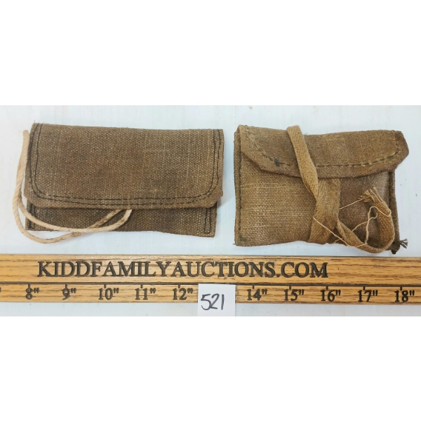 LOT OF 2 - RUSSIAN MOISEN NAGANT RIFLE CLEANING KITS