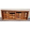 Image 2 : WORKSHOP BANK OF DRAWERS - C. 1880-1900