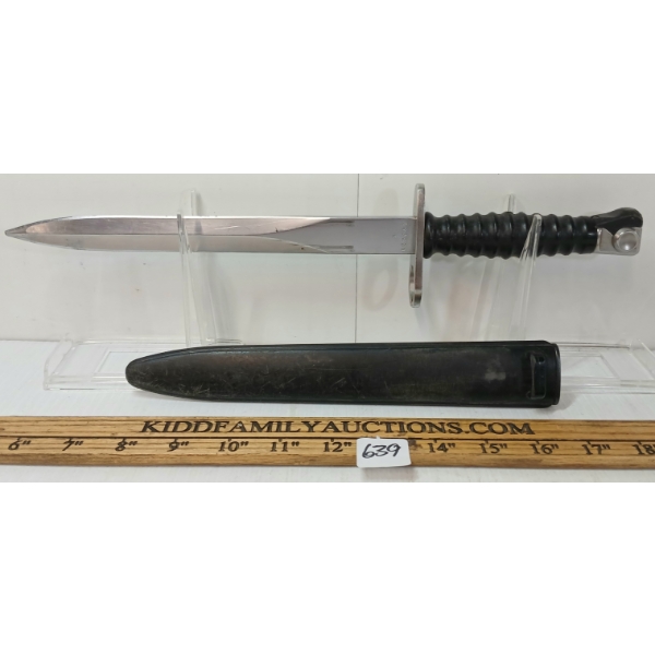 SWISS M1957 BAYONET W/ SCABBARD