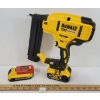 Image 1 : LOT OF 2 - DEWALT 18GA BRAD NAILER W/EXTRA BATTERY
