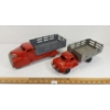 Image 1 : LOT OF 2 - PRESSED STEEL STAKE TRUCKS