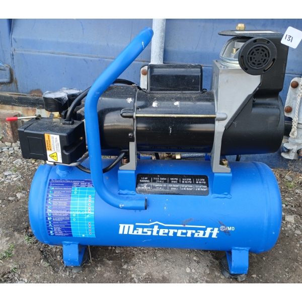 MASTERCRAFT AIR COMPRESSOR - 3GAL - NIB
