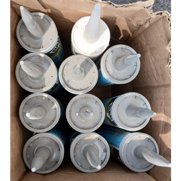 LOT OF 11 - DAP & TREMCO SILICONE