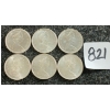Image 2 : LOT OF 6 - 1966 CDN 25 CENT COINS
