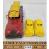 Image 2 : MARX TIN WIND-UP CARRIER TRUCK W/ 2 CARS