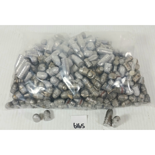 BULLETS: QTY OF MISC CAST LEAD BULLETS - 14LBS