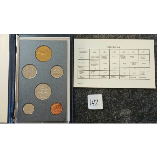 1988 RCM SPECIMEN SET