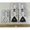 Image 2 : LOT OF 5 - MILWAUKEE SANDING PADS - 3 1/2IN