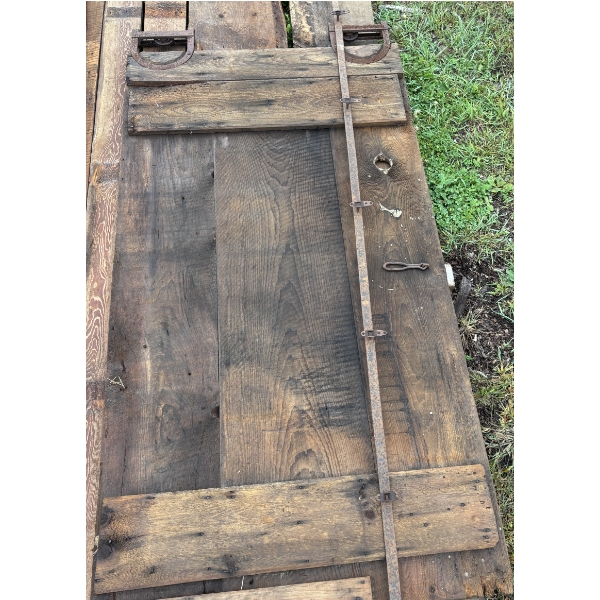 GRAINERY DOOR W / HARDWARE - 43.5 X 88 INCHES