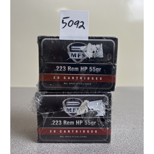 AMMO: 20X HORNADY .338 WIN MAG 225GR. CX - SEALED