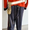 Image 4 : CIRCA 1885 SCARLET TUNIC W/ SNIDER ENFIELD BAYONET & SCABBARD, ETC - ON MANNEQUIN