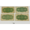 Image 2 : LOT OF 4 - 1900 & 1923 DOMINION OF CANADA 25 CENT SHINPLASTERS