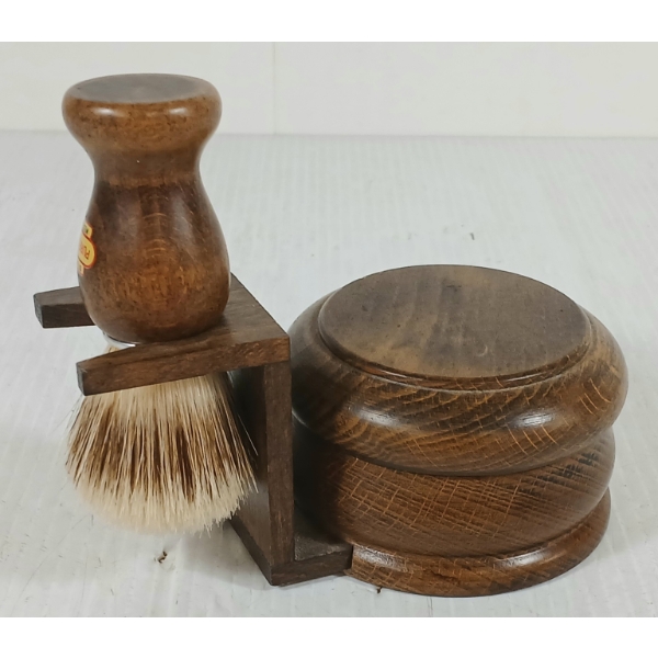 PURE BRISTLES WEST GERMANY SHAVING CREAM SET