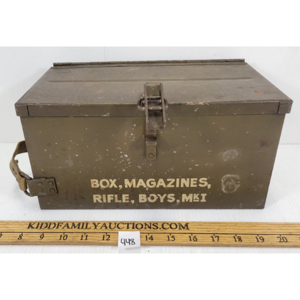 BOYS ANTI-TANK RIFLE MAGAZINE MKI BOX