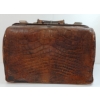 Image 15 : GENTLEMAN'S TRAVEL BAG - CROCODILIAN BELLY LEATHER W/ CONTENTS - EARLY 20TH CENTURY