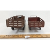 Image 5 : LOT OF 2 - PRESSED STEEL STAKE TRUCKS - INCL METALCRAFT WESTON'S