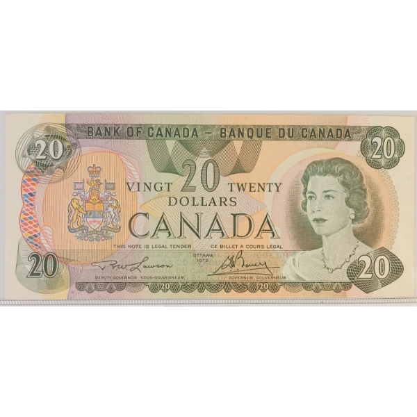1979 CDN $20 BANKNOTE - CCCS GRADED