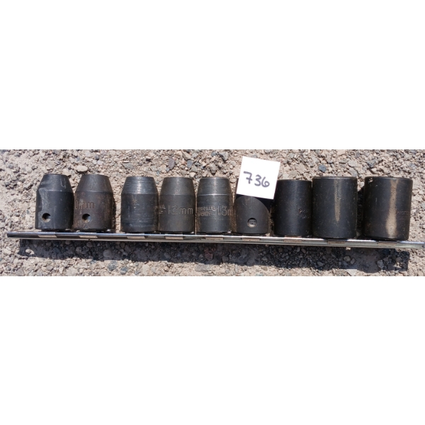 MASTERCRAFT METRIC SOCKET SET