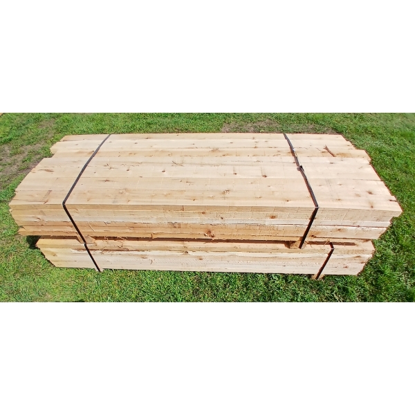 LOT OF 2 - CEDAR WOOD BOARDS IN BUNDLES