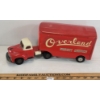 Image 2 : TIN FRICTION OVERLAND FREIGHT SERVICE TRUCK W/ TRAILER