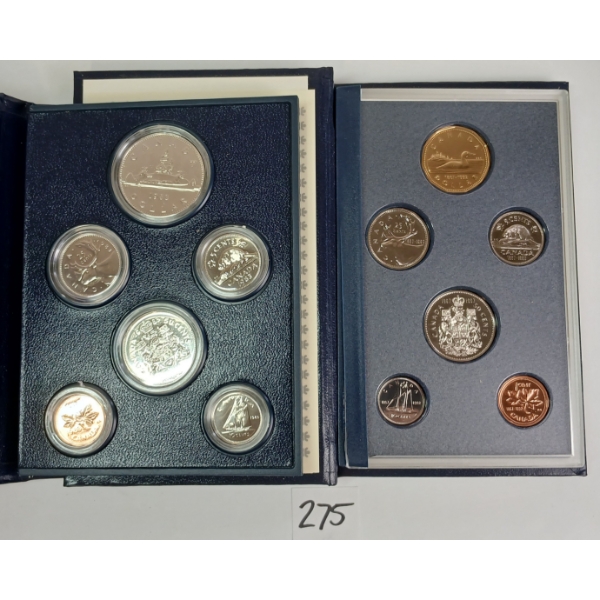 LOT OF 2 - 1983 & '92 RCM SPECIMEN SETS