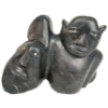 Image 1 : THREE-FACED SPIRIT - SIGNED - STONE & BONE