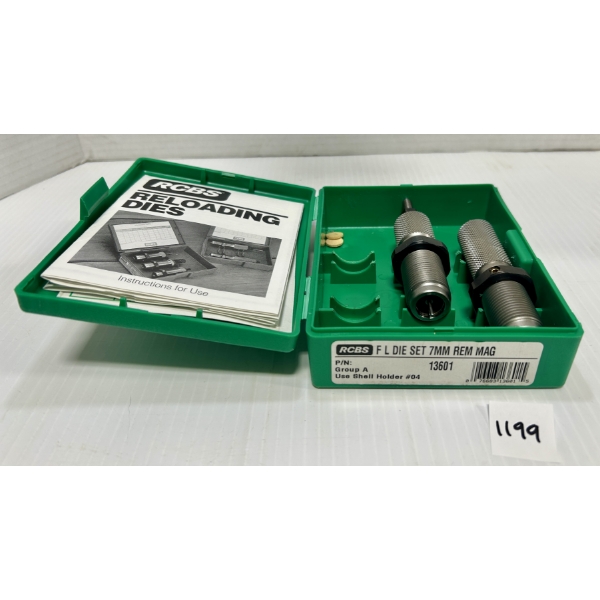 RCBS 7MM REM MAG DIE SET 