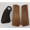 Image 2 : LOT OF 2 - PAIRS OF WOOD GRIPS 