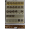 Image 2 : LOT OF 44 - CDN 5 CENT COINS W/ FOLDER - INCL 1949 - 1995