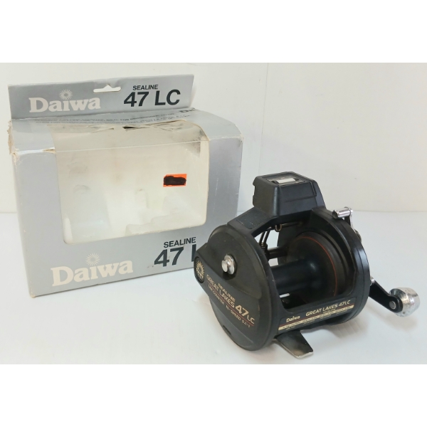 DAIWA SEALINE 47 LC REEL W/ LINE COUNTER