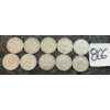 Image 2 : LOT OF 10 - 1955-1966 CDN 10 CENT COINS