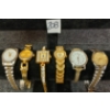 Image 1 : LOT OF 6 - TWO TONED WATCHES - INCL HUDSON, PHILIP WELLS, TIMEX, ETC