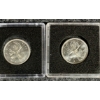 Image 3 : LOT OF 5 - 1956-1959 CDN SILVER 25 CENT COINS 