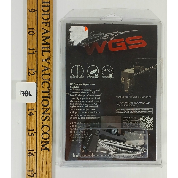 WGS FP SERIES APERTURE SIGHT - SEALED