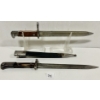 Image 2 : LOT OF 2 - CZECH VZ24 BAYONETS