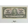 1937 CDN $10 BANKNOTE