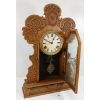 Image 2 : 1905 E. INGRAHAM "GILA" 8 DAY OAK CLOCK