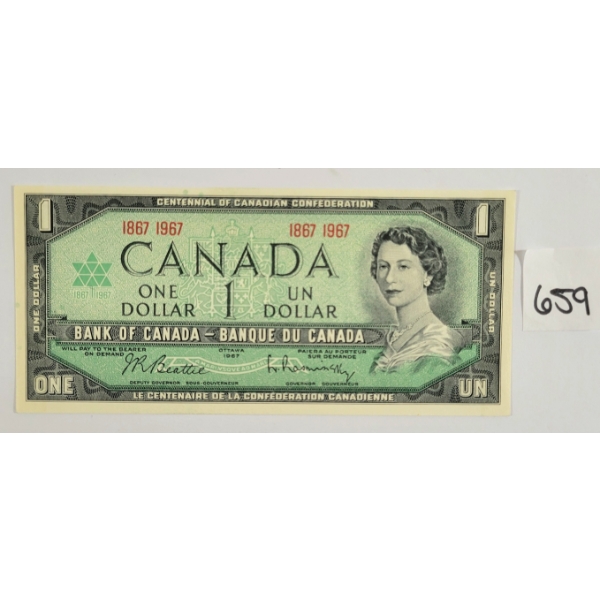 1967 CDN $1 REPLACEMENT BANKNOTE