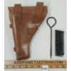 Image 2 : WWII RUSSIAN TOKAREV T33 HOLSTER W/ MAG & CLEANING ROD
