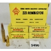 Image 1 : AMMO: 100X NORINCO .223 REM - FMJ