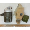 Image 1 : LOT OF 2 - GAS MASK W/ FILTER & CANTEEN