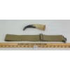 Image 3 : LOT OF 2 - PRIMING HORN & CARTRIDGE BELT