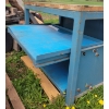 Image 2 : STEEL WORKBENCH W/ SLIDING SHELVES