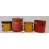 Image 4 : LOT OF 4 - MISC TOBACCO TINS - INCL BLACK CAT & UNION LEADER, ETC.