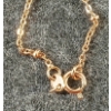 Image 4 : 18K GOLD PLATED SIMULATED DIAMOND CROSS NECKLACE