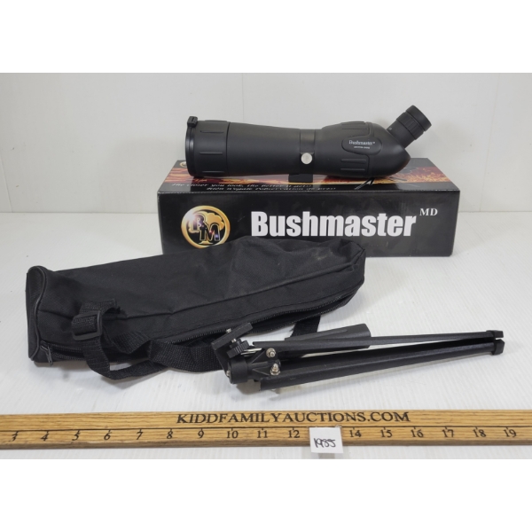 BUSHMASTER 20-60X60 SPOTTING SCOPE W/ TRIPOD