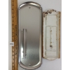 Image 2 : LOT OF 2 - SUPREME FARMSTEAD EQUIP. & BUCK WEAR TIN THERMOMETERS