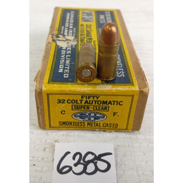 AMMO: 50X DOMINION .32COLT AUTO