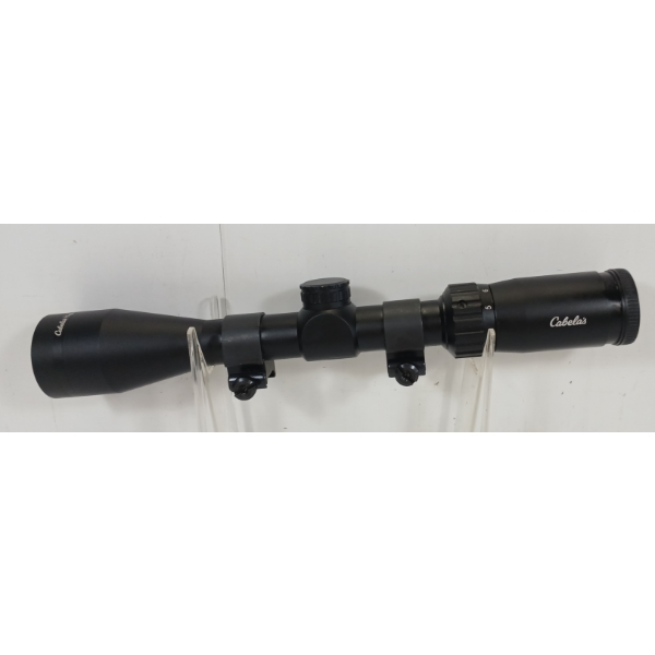 CABELA'S 3-9X40 SCOPE - AS NEW